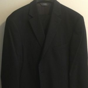 Mens Black 2 pc suit